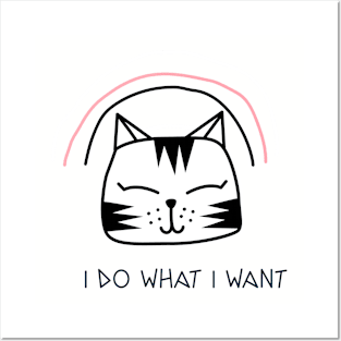I do what i want Posters and Art